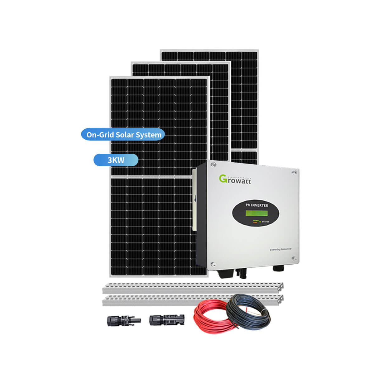 3KW On Grid Solar Power System